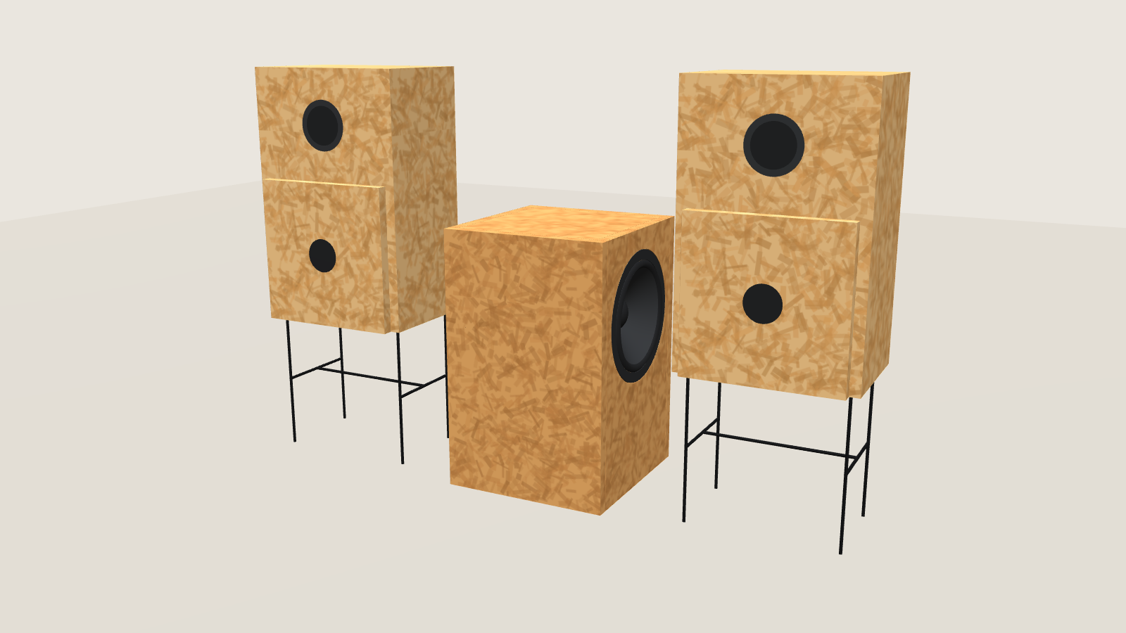 3D model of the sub between a Le Petit pair